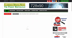 Desktop Screenshot of florenceminingnews.com